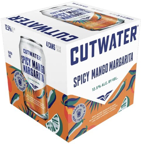 Cutwater Spirits Spicy Mango Margarita 4 Pack