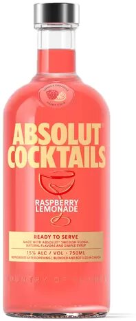 Absolut Cocktails Raspberry Lemonade