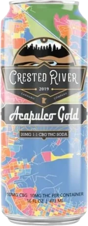 Crested River Acapulco Gold 10mg THC