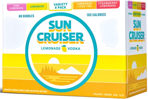 Sun Cruiser Lemonade Variety 8 Pack