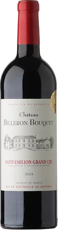 Chateau Billeron Bouquey Saint Emilion Grand Cru