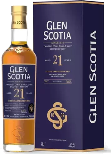 Glen Scotia 21 Year Single Malt Scotch Whisky