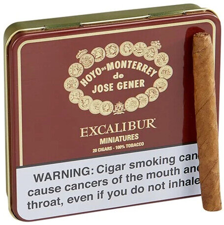 Hoyo De Monterrey De Jose Gener Excaliber Tin