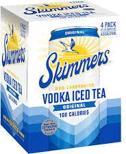 SKIMMERS VODKA ICED TEA 4CAN