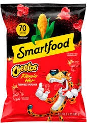 Smartfood Cheetos Popcorn Flamming Hot