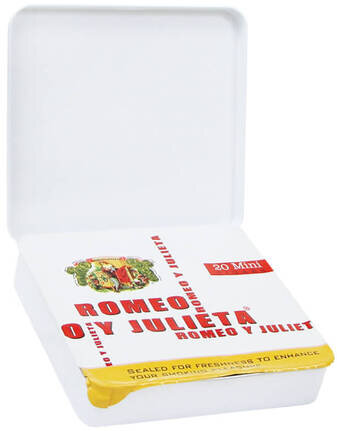 Romeo Y Julieta Mini Original White Tin