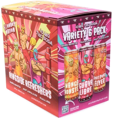 Ringside Refreshers Variety Pack 10mg THC
