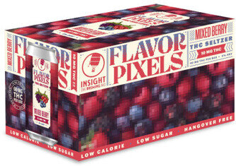 Insight Flavor Pixels Mixed Berry 10mg THC