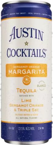 Austin Cocktails Triple Sec Bergamot Orange & Lime Sparkling Margarita