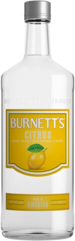 Burnetts Citrus Vodka Ltr