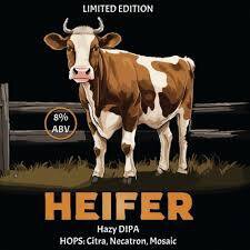 BROOKEVILLE HEIFER HAZY DIPA 4/16 OZ CAN