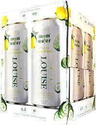 MOM WATER CITRUS CUCUMBER 4PK CAN