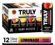 TRULY UNRULY LEMONADE 12/12 PK CAN