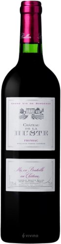 Chateau De La Huste Fronsac Red Wine