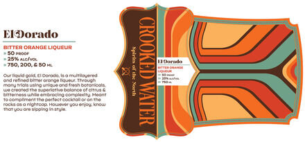 Crooked Water Spirits El Dorado Bitter Orange Liqueur