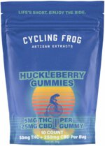Cycling Frog Huckleberry 25mg Cbd 5mg Thc