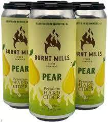 Burnt Mills Cider Pear Premium Hard Cider