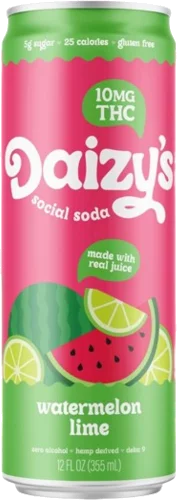 Daizys Watermelon Lime 10mg THC