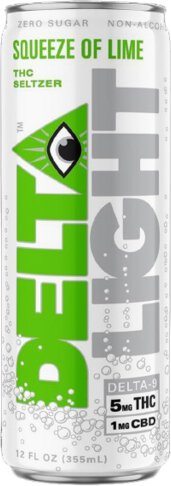 Delta Light Squeeze of Lime 5mg THC