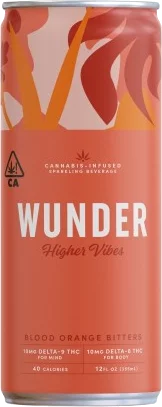 Find Wunder Higher Vibes Blood Orange Bitters 10mg THC