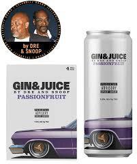 Gin & Juice By Dre & Snoop Passionfruit Cocktail