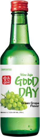 Good Day Green Grape Soju 375m