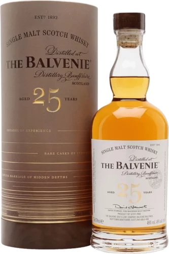 Balvenie Scotch 25yr Single Malt 3b 750ml