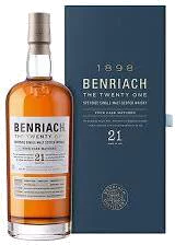 Benriach Scotch 21yr Whiskey 6b 700ml