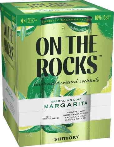 On The Rocks Sparkling Lime Margarita