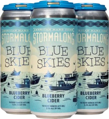 Stormalong Blue Skies Blueberry Cider