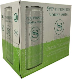 State Side Lemon Cucumber Vodaka Soda