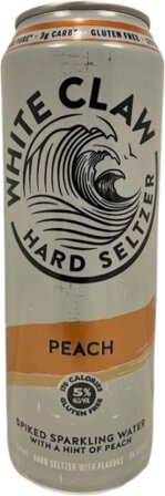 White Claw Hard Seltzer Peach