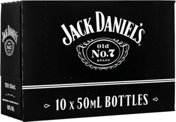 Jack Daniels Black 50ml-10pk