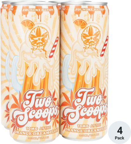 Two Scoops Orange Dream Float Delta 10mg THC