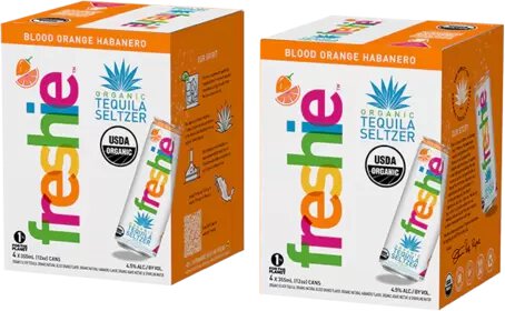 Freshie Blood Orange Habanero Tequila Seltzer
