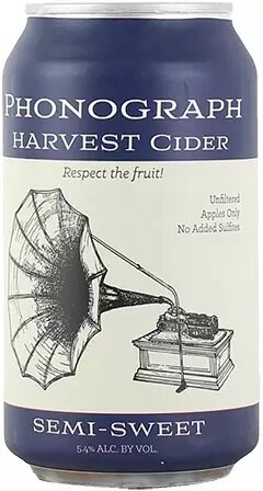 Phonograph Semi Sweet Harvest Cider