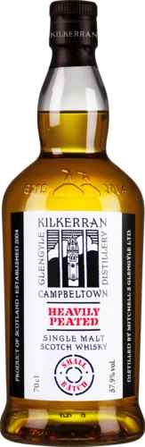 Kilkerran Heavily Peated Campbeltown Single Malt Scotch (Batch 11, 57.9% ABV)