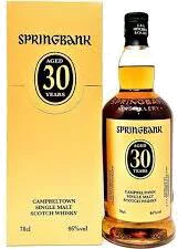 Springbank 30Yr Campbeltown Single Malt Scotch Whisky