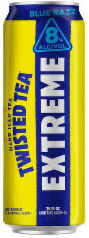 Twisted Tea Extreme Blue Razz Hard Iced Tea