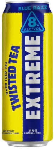 Twisted Tea Extreme Blue Razz Hard Iced Tea