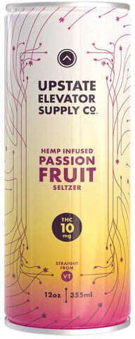 Upstate Elevator Passion Fruit 10mg THC Seltzer