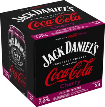 Jack Daniels & Cherry Coca-Cola