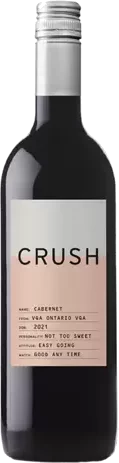 Crush Organic Zero Sugar Cabernet Sauvignon