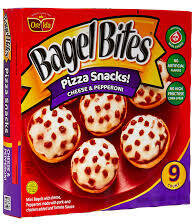 Bagel Bites Pizza Snacks Cheese Pepperoni 9 Count