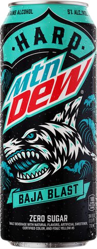 Hard Mountain Dew Baja Blast