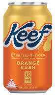 Keef Orange Kush 10mg Thc Infused Soda Non Alcoholic