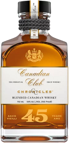 Canadian Club 45 yr 100 Canadian Whisky Chronicles Issue No. 5 The Icon (10 Days Lead Special Order)
