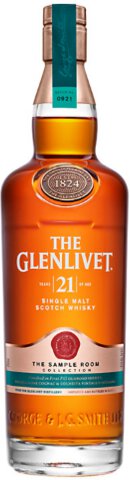 The Glenlivet 21 yr 86 Single Malt Scotch The Sample Room Collection (10 Days Lead Special Order)