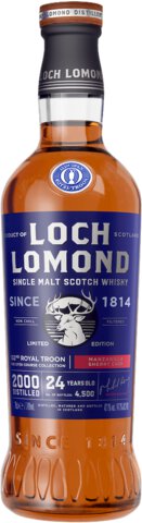 Loch Lomond 24 yr 94.2 Single Malt Scotch Limited Edition The Open Course Collection 152nd Royal Troon (10 Days Lead Special Order)