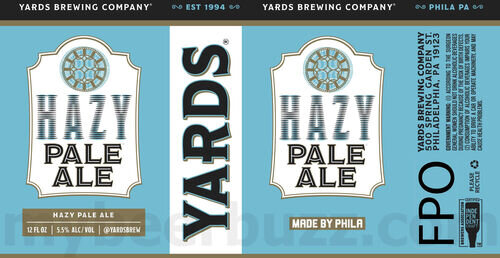 Yards Hazy Pale Ale 6 Pack